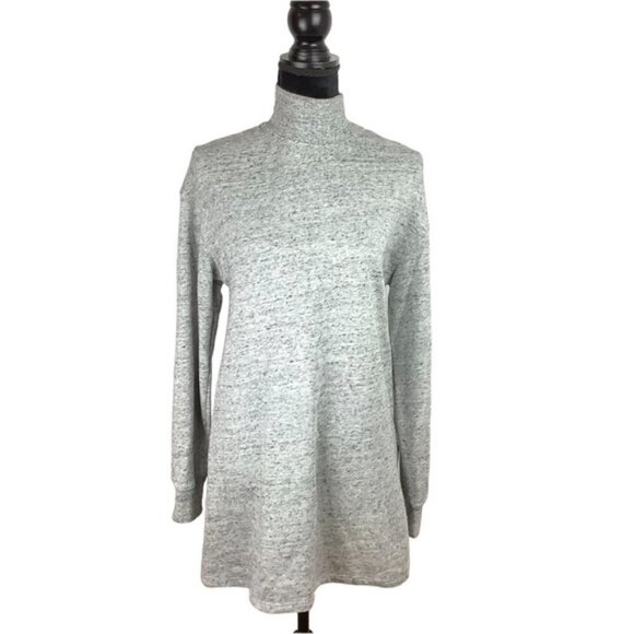 WILFRED SENKO OVERSIZED RELAXED GRAY DRESS - Picture 2 of 9